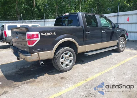 2013 Ford F-150 Lariat from USA, damaged, VIN 1FTFW1EF0DKD40917